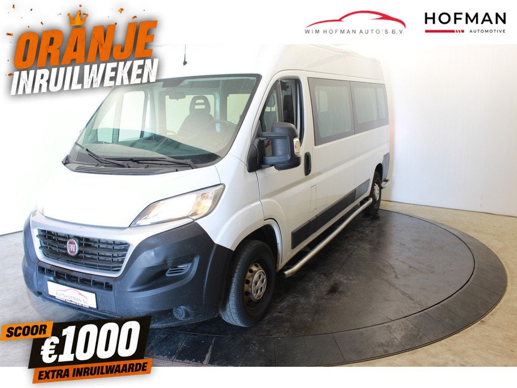 Fiat Fiat ducato CNG L3h2 Airco 9 Persoons rolstoelbus Netto, Auto's, Fiat, Bedrijf, Te koop, Ducato, Aangepast voor mindervaliden