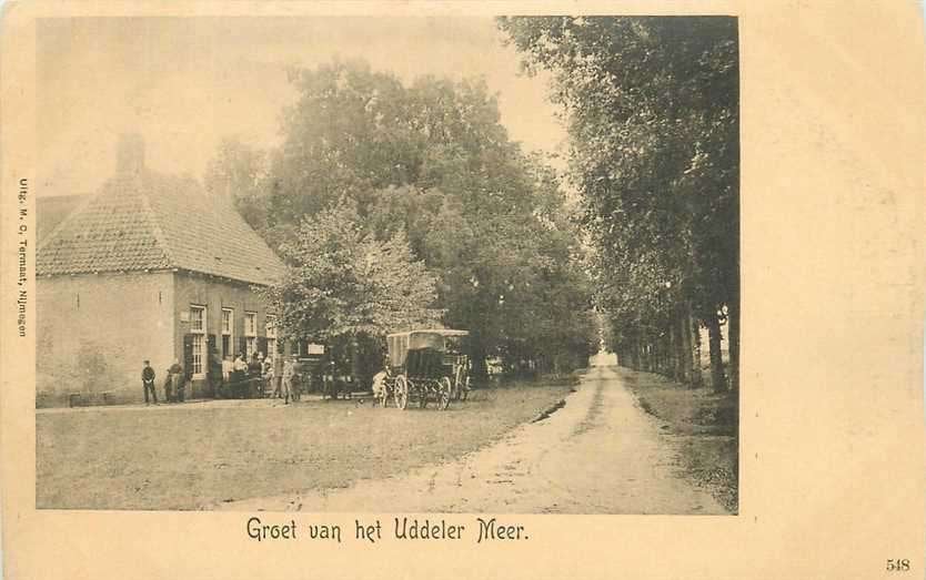 380-942-035 Uddel Uddeler Meer, Verzamelen, Verzenden, Voor 1920, Gelderland