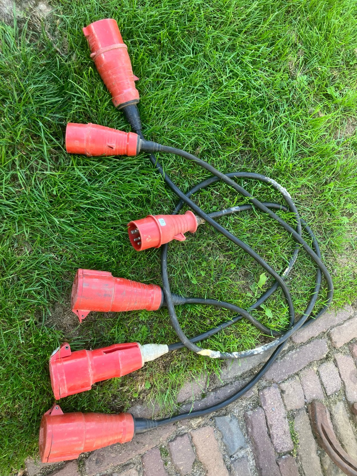 Verlengsnoer met CEE-stekkers (krachtstroom), Ophalen, Gebruikt, Kabel of Snoer