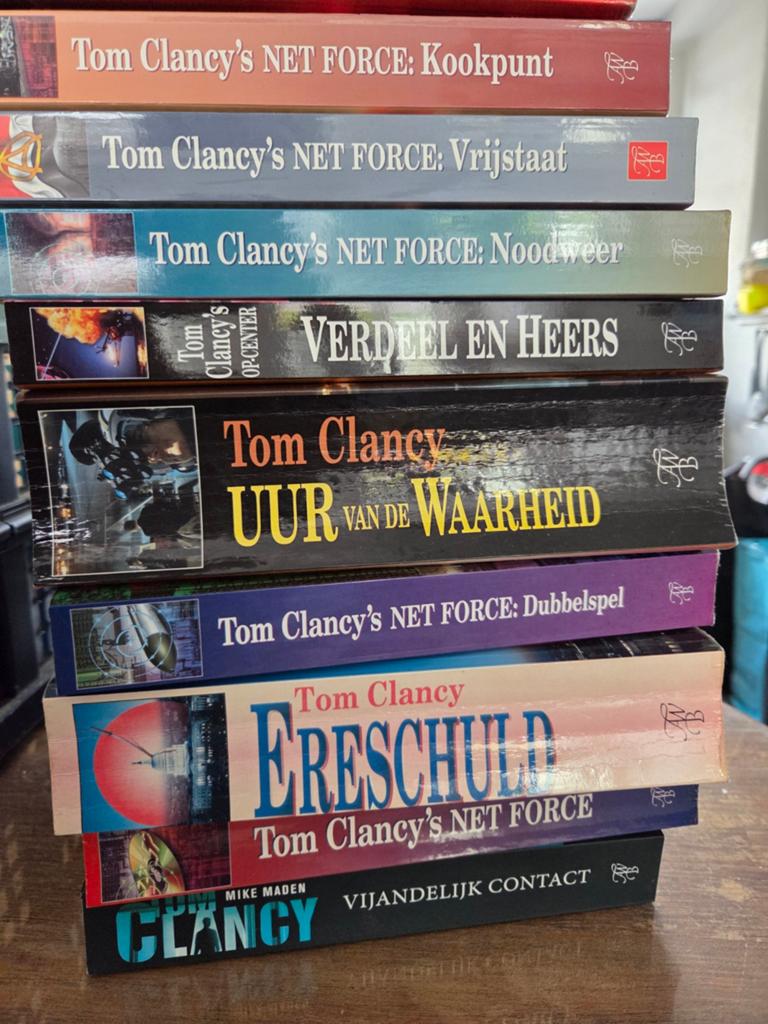 Tom Clancy Boeken Collectie - Diverse Titels, Ophalen, Gelezen, Tom Clancy, Nederland