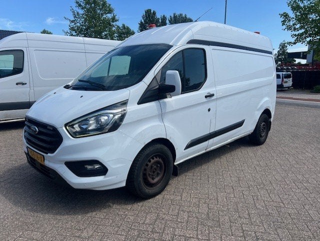 Ford Transit Custom 340 2.0 TDCI 96kw L2H2 AIRCO KLIMA EURO6, Voorwielaandrijving, Euro 6, 4 cilinders, Wit