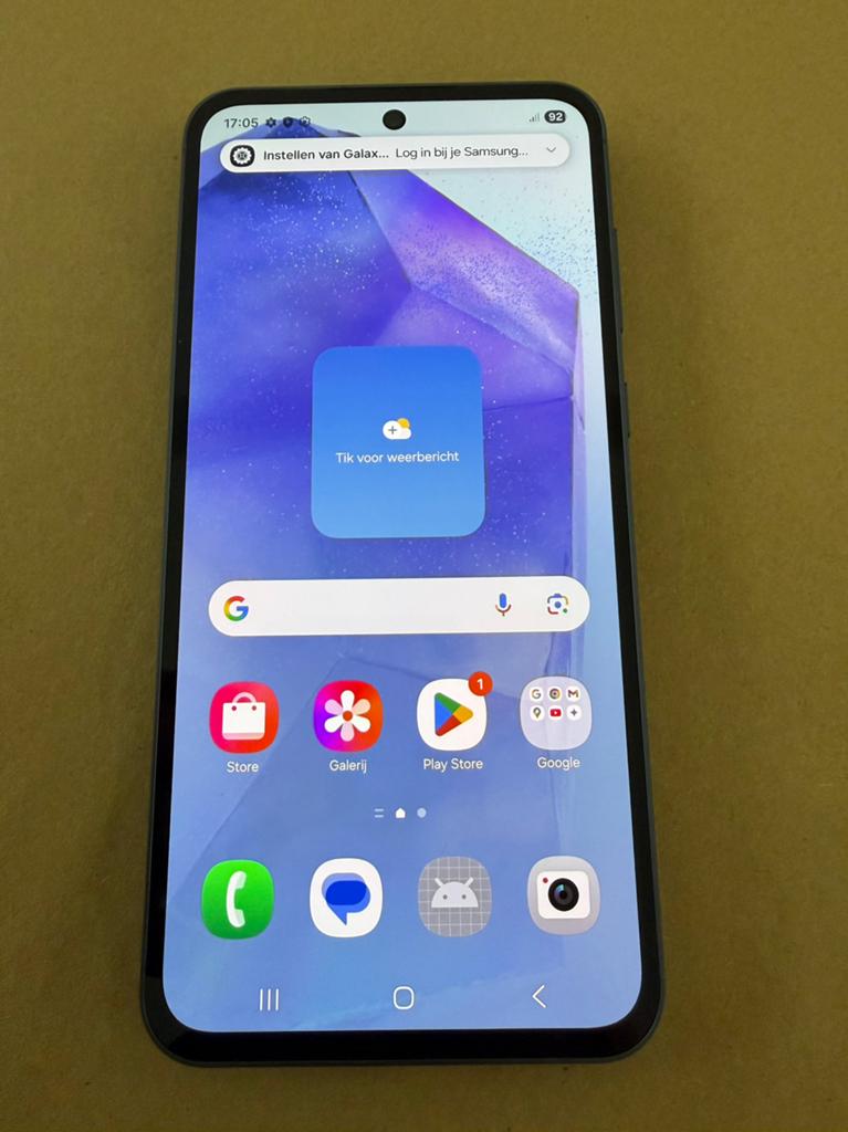 Samsung Galaxy A55 5G 128GB - Zo goed als nieuw, Telecommunicatie, Mobiele telefoons | Samsung, Touchscreen, Ophalen of Verzenden