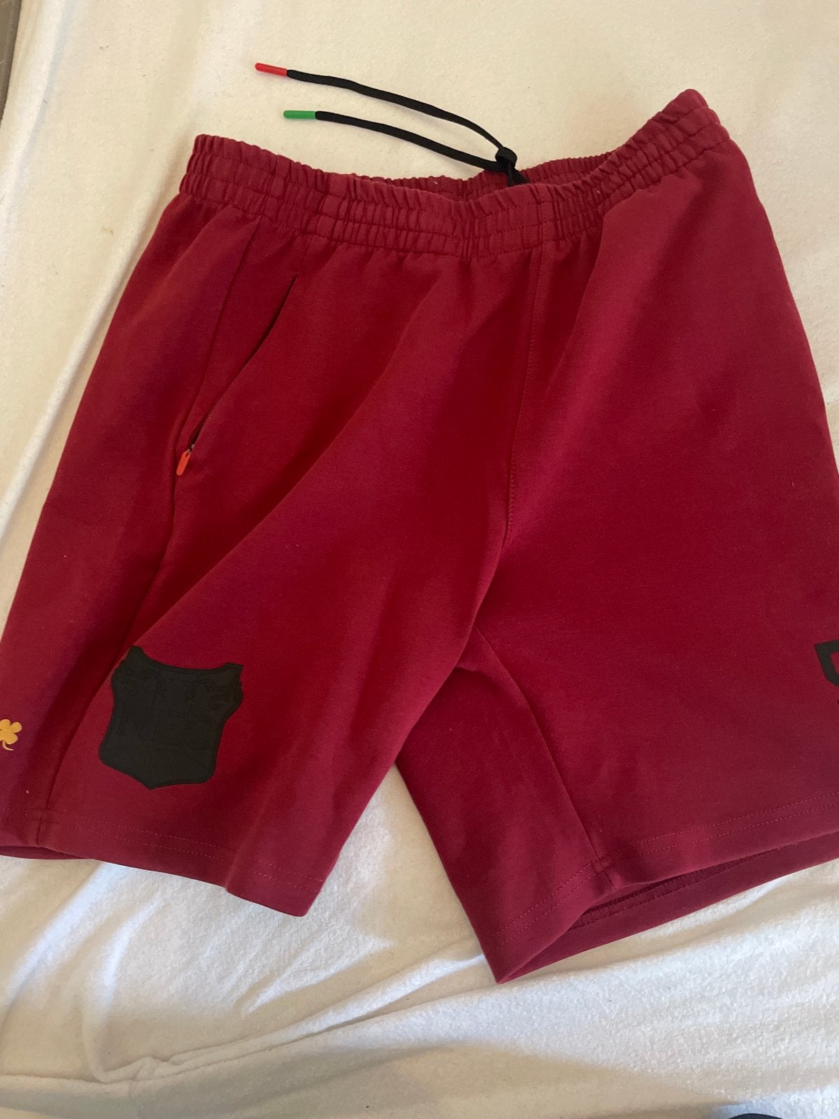 Rode korte broek NEC, Kleding | Heren, Ophalen, Gedragen, Overige maten, Rood