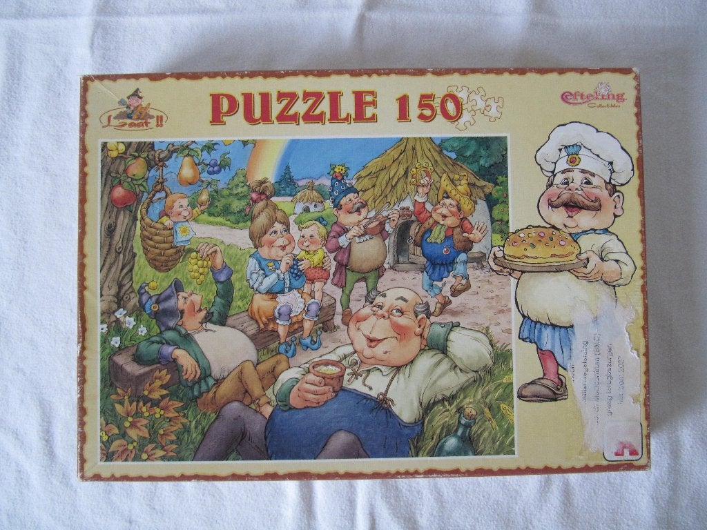 Efteling Puzzel Volk van Laaf, Ophalen of Verzenden, Gebruikt, Gebruiksvoorwerp