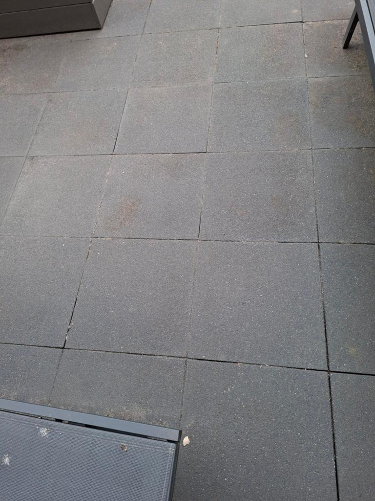 Gratis grijze tuintegels 50x50, Tuin en Terras, Tegels en Klinkers, Ophalen of Verzenden, Gebruikt, Beton, Terrastegels