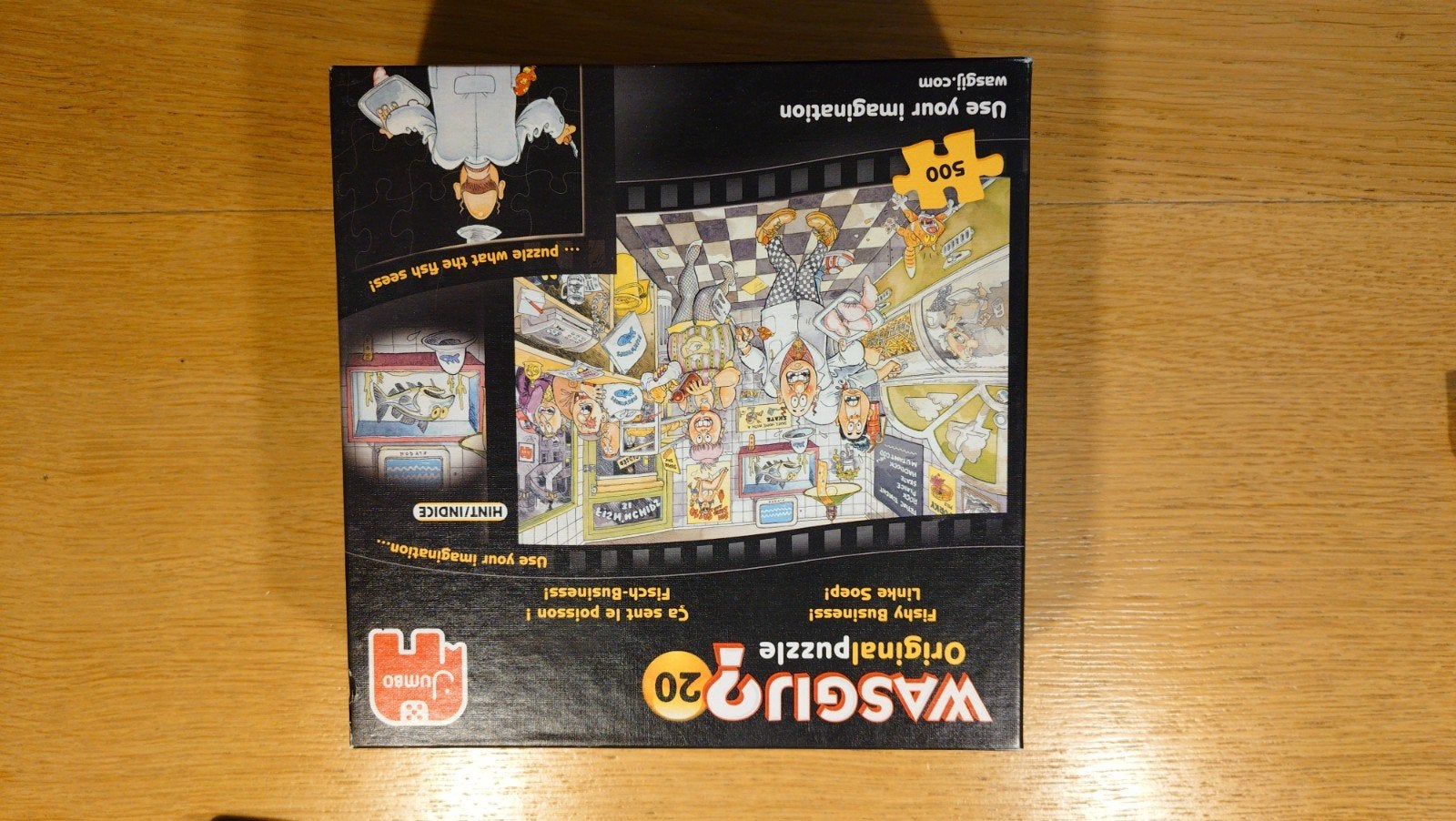 Wasgij Original 20: Fishy Business! 500 stukjes puzzel, Ophalen, 500 t/m 1500 stukjes, Gebruikt, Legpuzzel