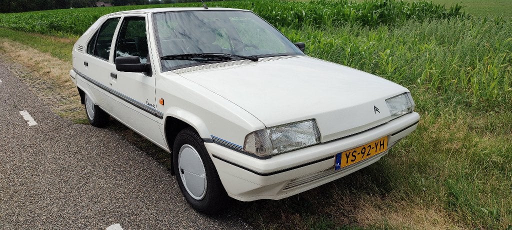 Citroën BX 1.4 I Cannes U9 1990 Wit, Auto's, Voorwielaandrijving, 921 kg, 4 cilinders, BX