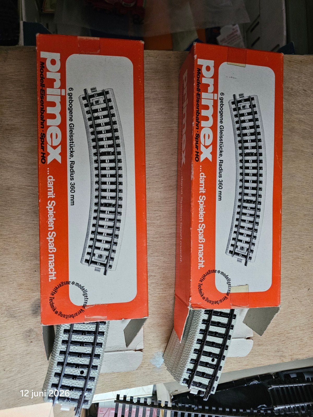 Märklin Primex HO bochten nieuw in doos, Hobby en Vrije tijd, Modeltreinen | H0, Ophalen of Verzenden, Nieuw, Rails, Märklin