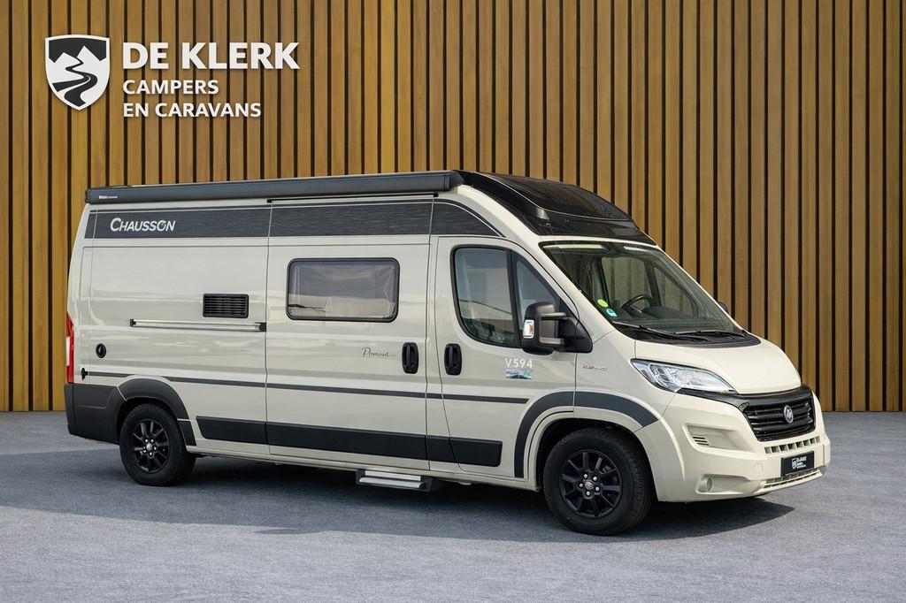 Chausson V594 Premium / Gratis Stalling (bj 2021), Caravans en Kamperen, Campers, Automaat, Buscamper of Camperbus, Ringverwarming