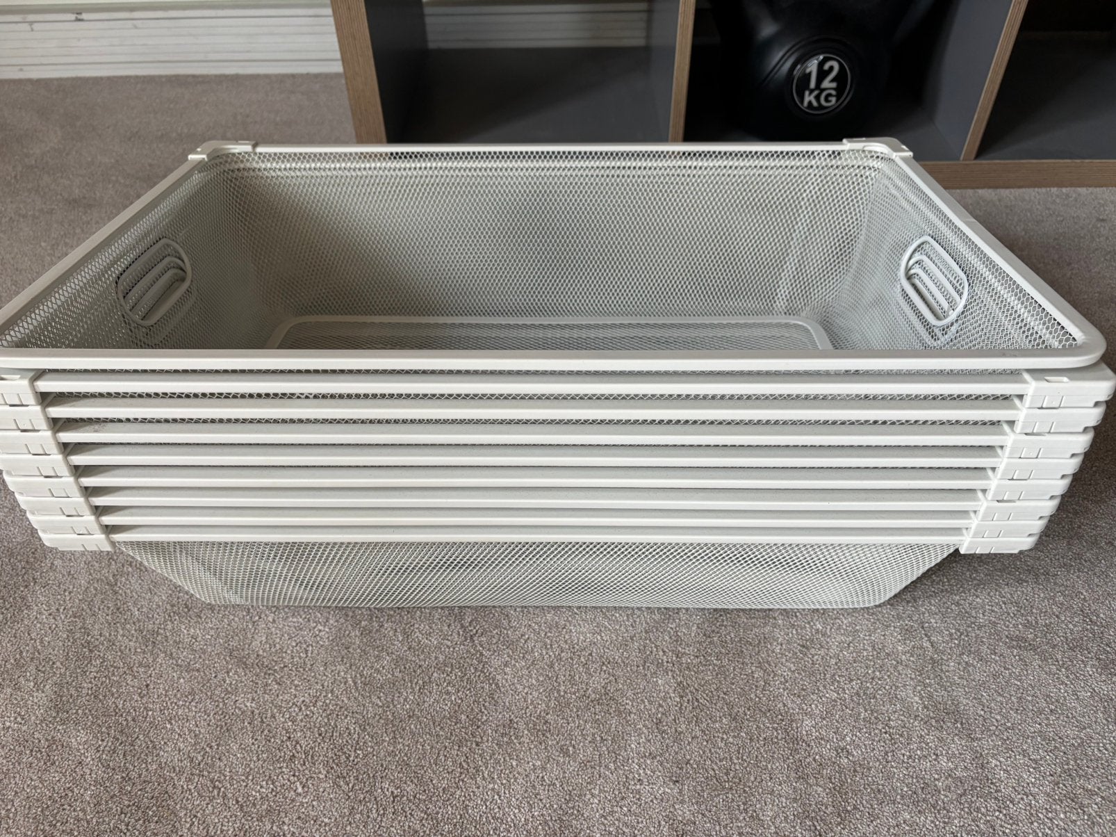 9 IKEA Algot draadmanden / gaasmanden / lades, Ophalen, Zo goed als nieuw