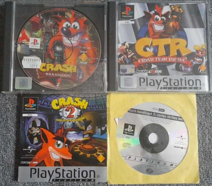 Crash Bandicoot & Spyro (losse onderdelen), Spelcomputers en Games, Avontuur en Actie, Gebruikt, 1 speler, Ophalen of Verzenden