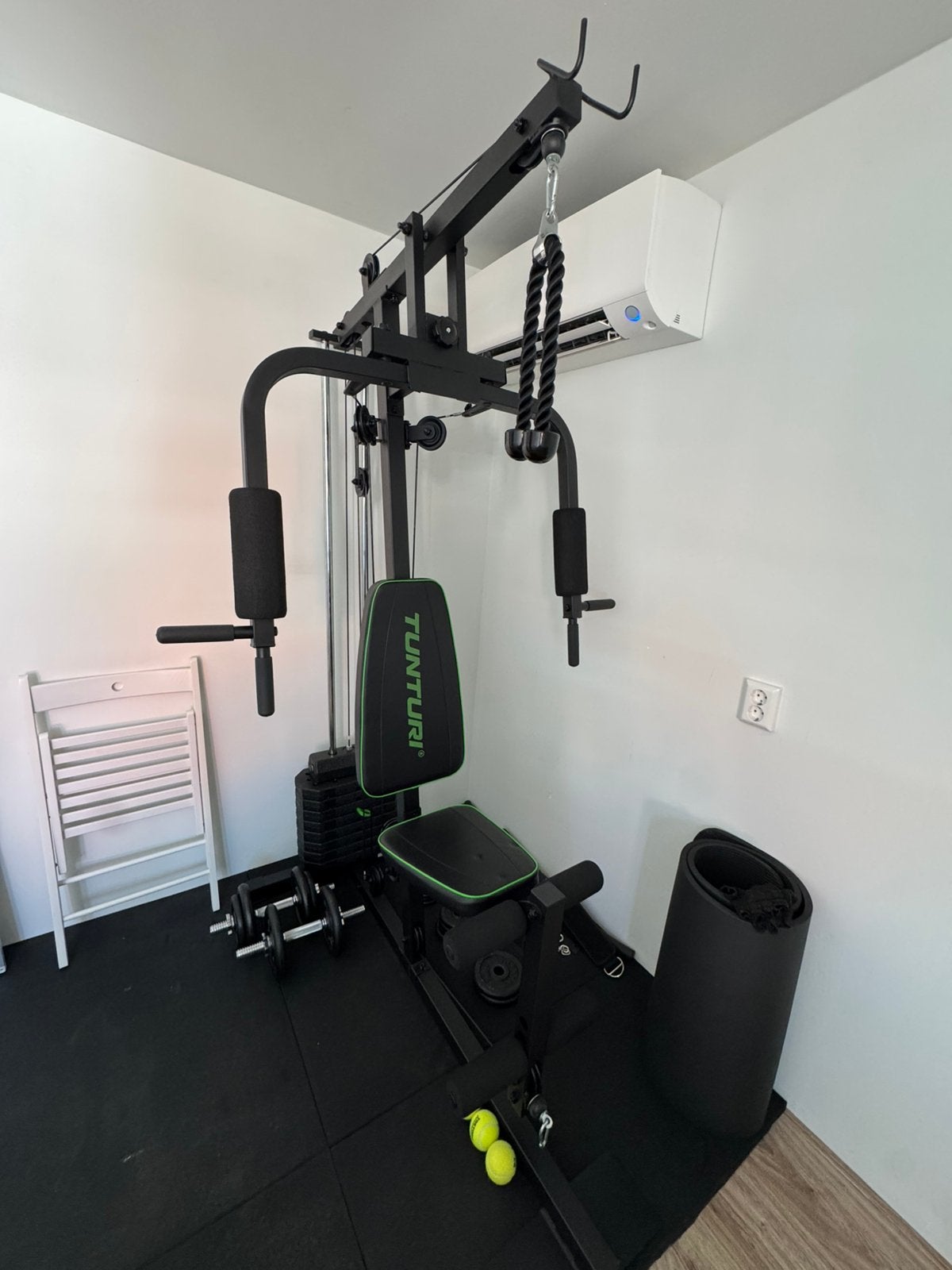 Tunturi HG10 home gym en toebehoren, Ophalen, Zo goed als nieuw, Krachtstation