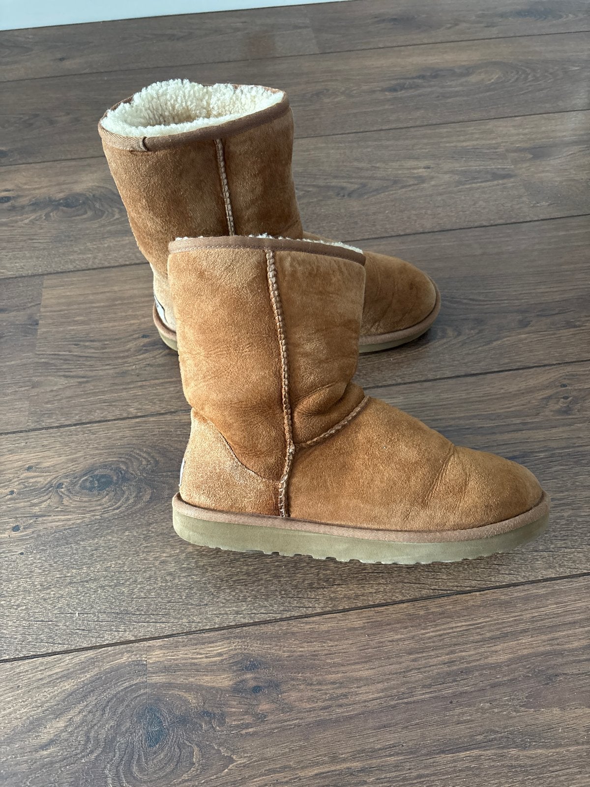 UGG laarzen maat 38, Bruin, Lage of Enkellaarzen, Ophalen of Verzenden, Gedragen