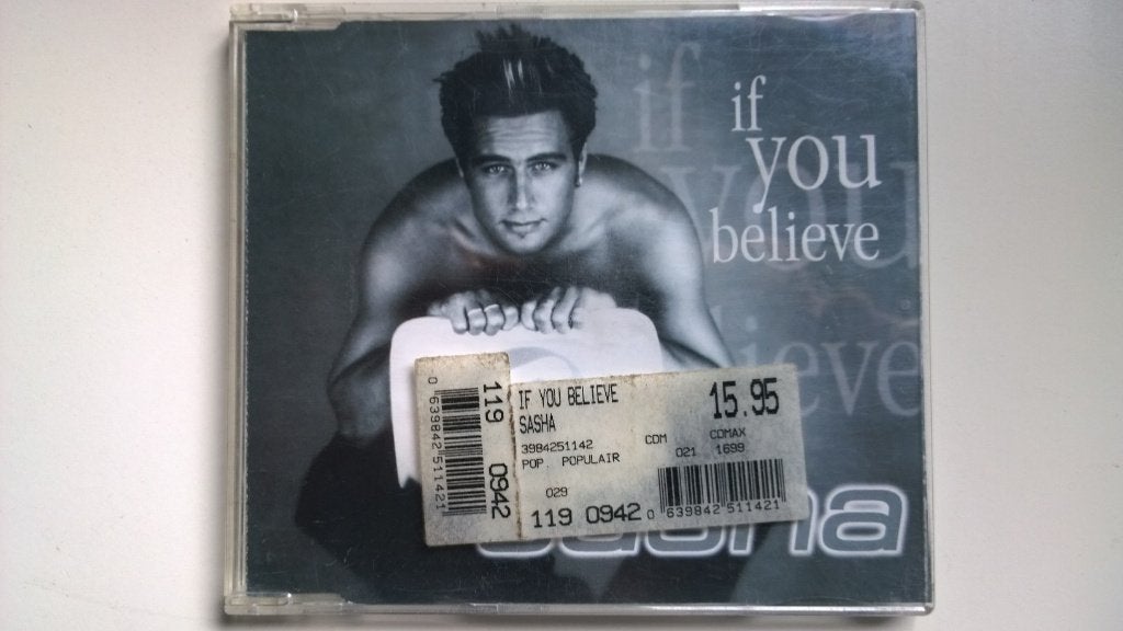 Sasha - If You Believe, Ophalen of Verzenden, Zo goed als nieuw, Pop