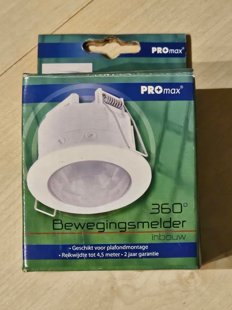 Bewegingsmelder inbouw PRO Max, Ophalen of Verzenden, Nieuw, Overige merken, Schakelaar
