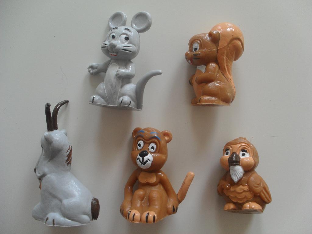Tao Tao Yolanda tekenfilm hardplastic figuren set, Ophalen of Verzenden, Zo goed als nieuw