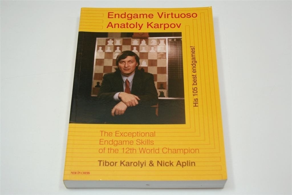 Endgame Virtuoso Karpov — Eindspeltechniek 358p, Boeken, Ophalen of Verzenden, Zo goed als nieuw, Watersport en Hengelsport