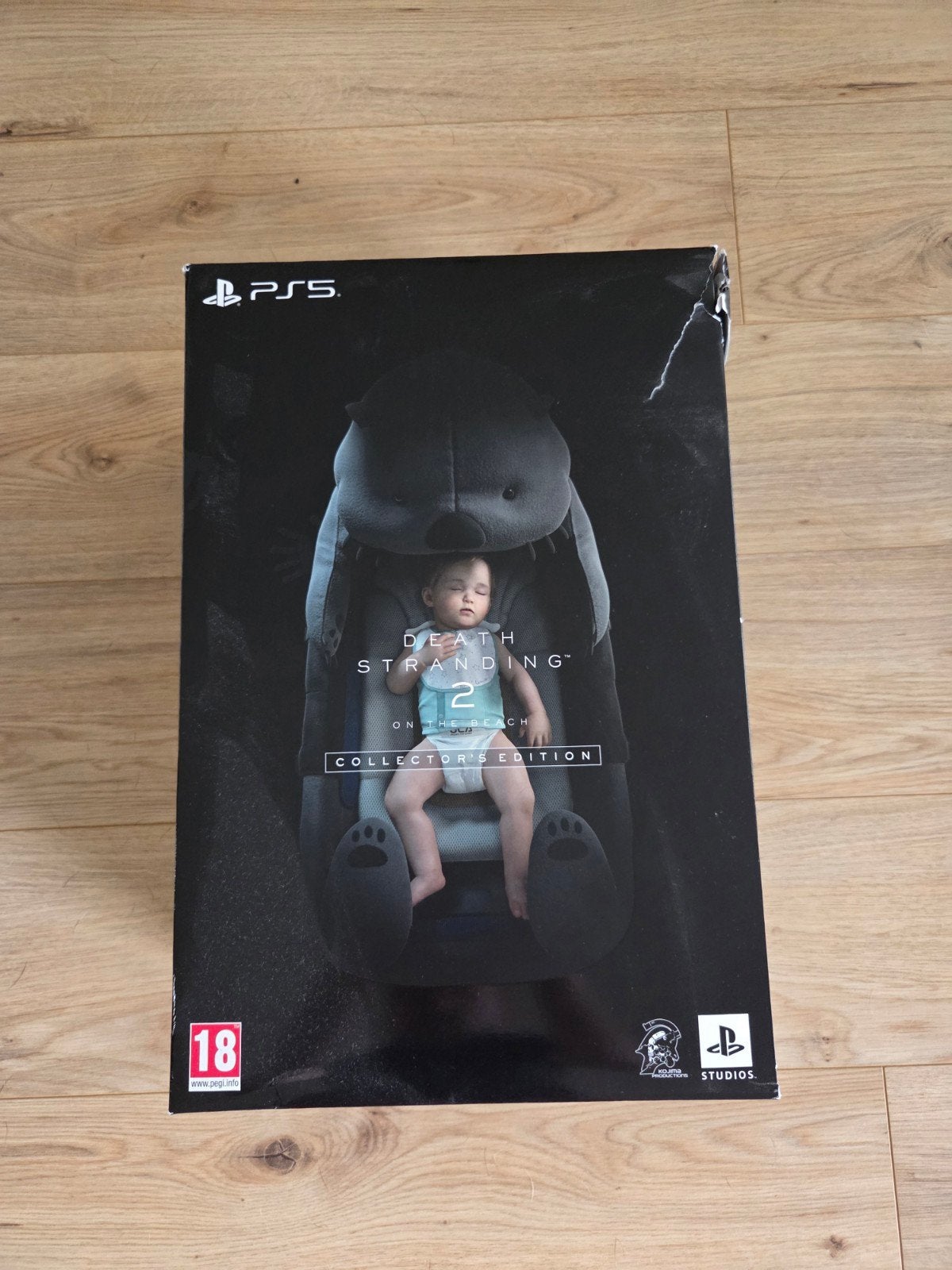 Death Stranding 2 Collector's Edition PS5 Lege Doos, Gebruikt, Vanaf 18 jaar, 1 speler, Ophalen