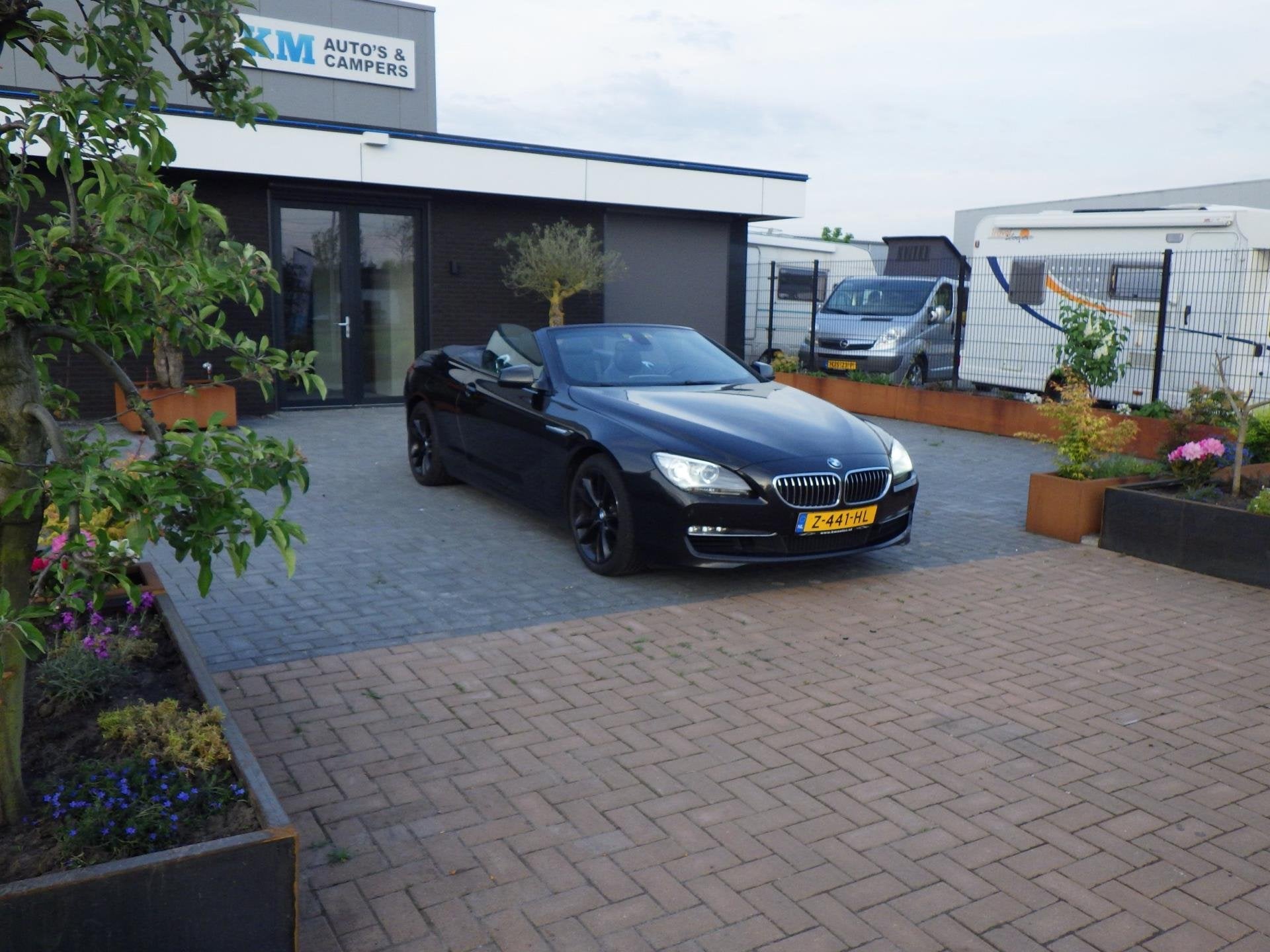 BMW 6-serie Cabrio 640i High Executive super nette auto inr, Auto's, Euro 5, Achterwielaandrijving, Gebruikt, Zwart