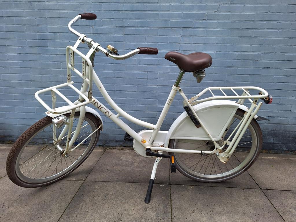 Meisjesfiets Union 8-12 jaar, Fietsen en Brommers, Ophalen, Gebruikt, Terugtraprem, Union