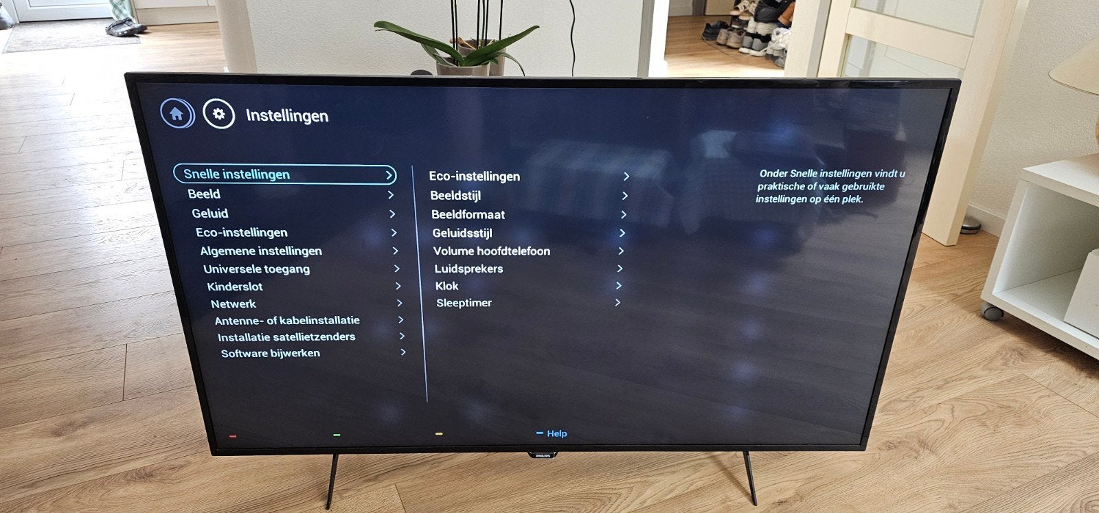 2 defecte LCD TV's: Sharp Full HD en Philips 4K, Audio, Tv en Foto, Ophalen, Philips, 50 Hz, LCD