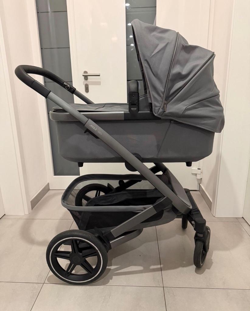 joolz geo 3, mooie rustige kleur grijs, met voetenzak!, Zo goed als nieuw, Combiwagen, Verstelbare duwstang, Ophalen