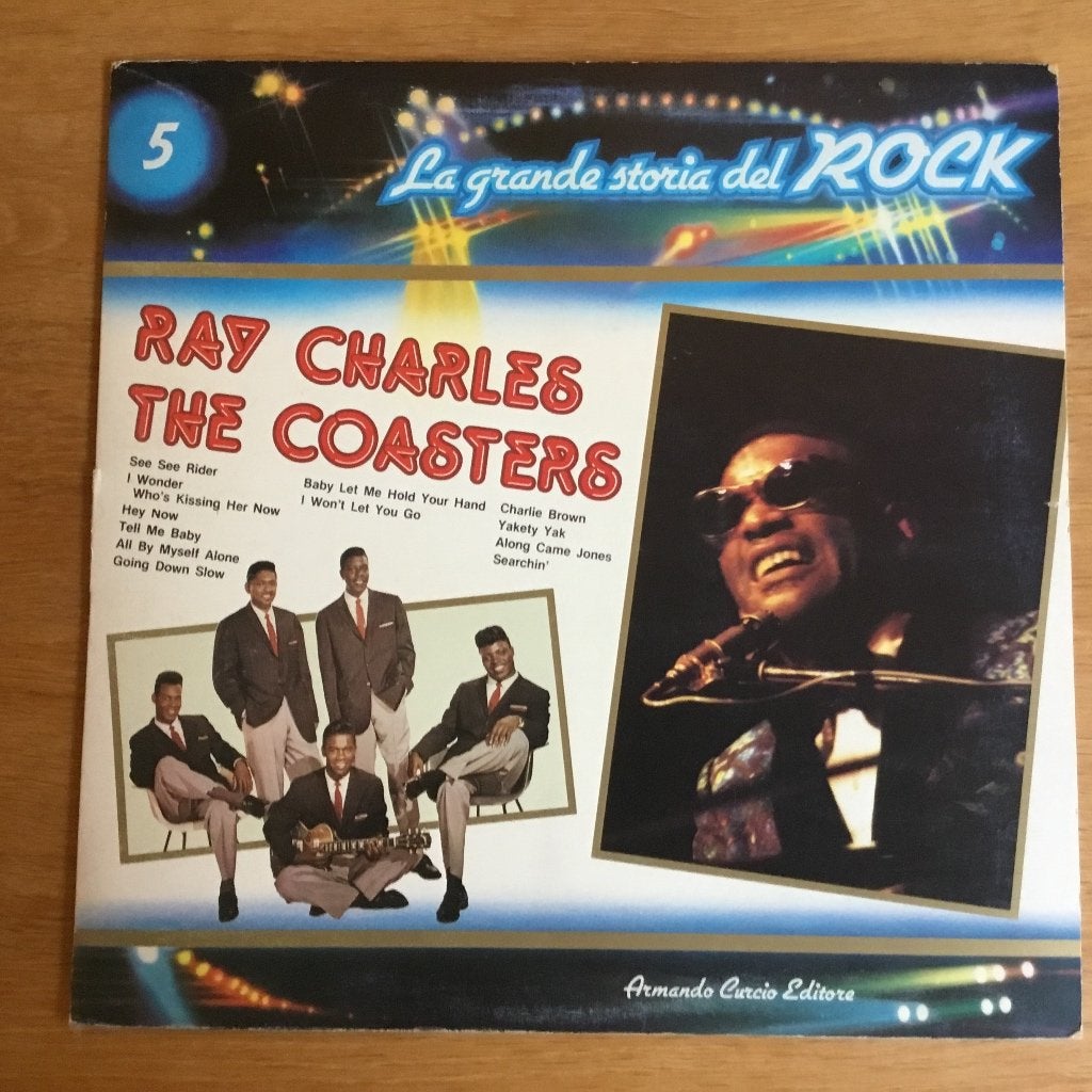 La Grande Storia del Rock - Ray Charles The Coasters LP, Ophalen, LP, Gebruikt, 12 inch