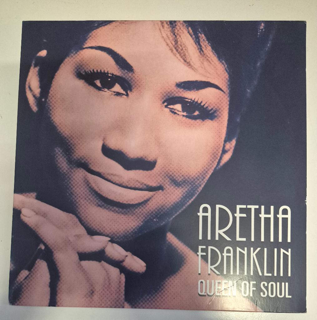 Aretha Franklin. Queen of soul., Inclusief binnenhoes, Ophalen of Verzenden, Zo goed als nieuw, 12 inch
