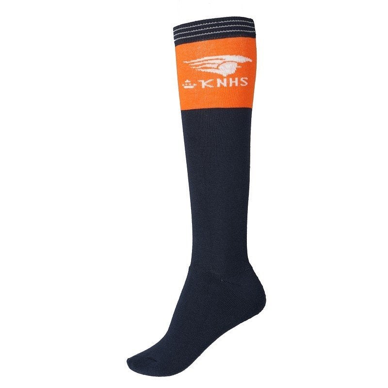 Oranje/blauwe Horka KNHS sokken M 35-38 L 39-42 XL 43-36, Dieren en Toebehoren, Blauw, Ampèrestraat 15-178013PT Zwolle, Overige typen