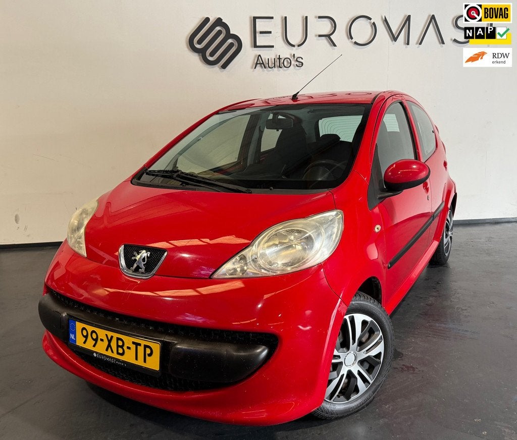 Peugeot 107 1.0-12V XS Carplay Elektrische Ramen 5d Nieuwe A, Voorwielaandrijving, Stof, Gebruikt, 68 pk