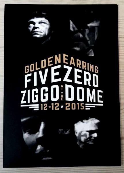 Golden Earring: Ziggodome five zero  flyer., Witgoed en Apparatuur, Stofzuigers, Ophalen of Verzenden, Zo goed als nieuw