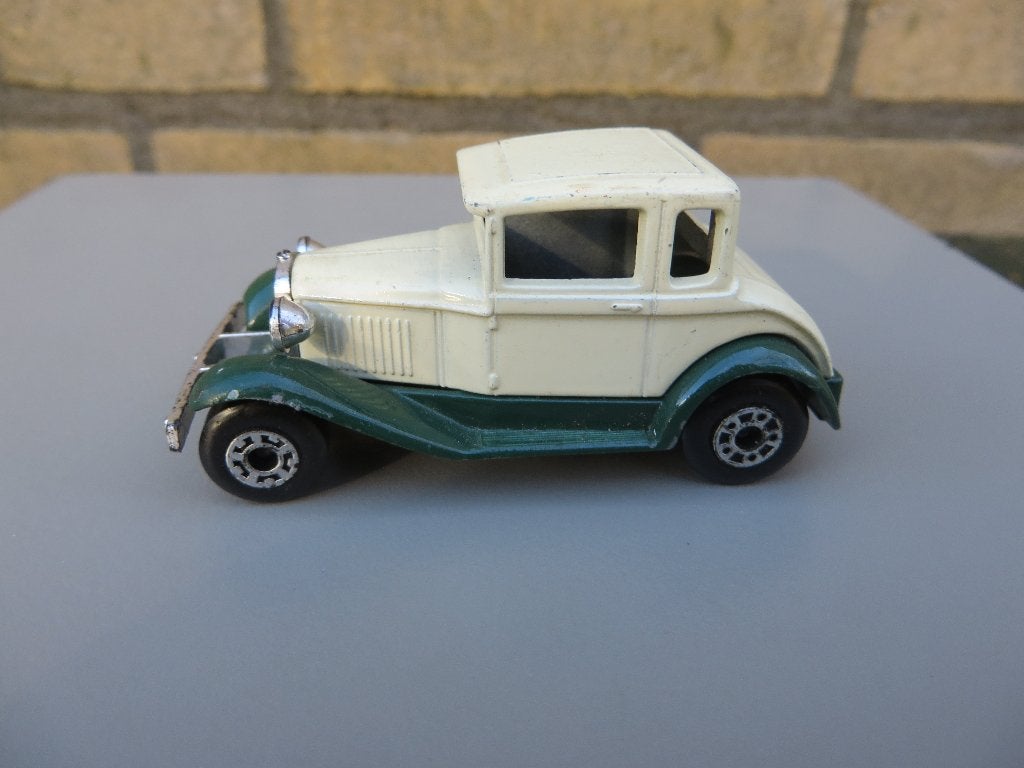 Matchbox Model A Ford GROEN - WIT, Ophalen of Verzenden, Gebruikt, Auto