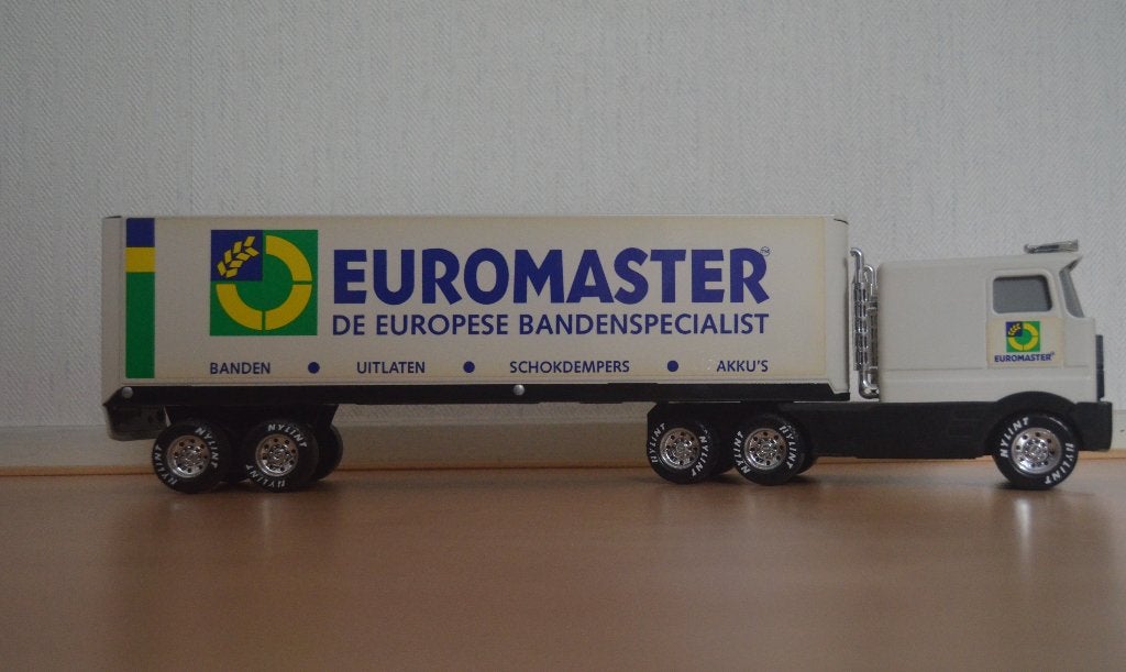 EUROMASTER vrachtauto metaal, Ophalen, Zo goed als nieuw, Bus of Vrachtwagen