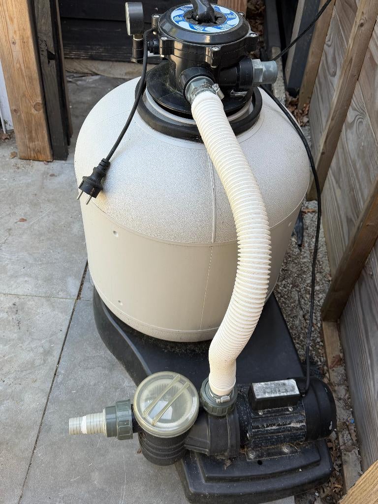 zandfilter pomp Gre 10 m3 tot 36.000 liter, Ophalen, Zo goed als nieuw, Zwembadpomp