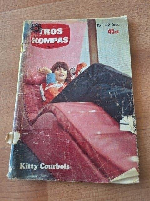 Tros Kompas 1969 Kitty Courbois Ajax Kees Verkerk Mad Mode, Ophalen of Verzenden, Gelezen, Muziek, Film of Tv