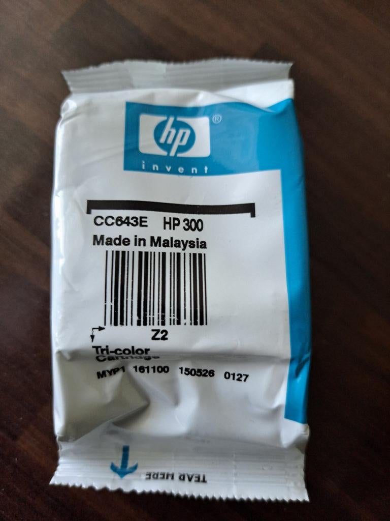 HP 300 Tri-color Inktcartridge CC643E, Ophalen of Verzenden, Nieuw, HP