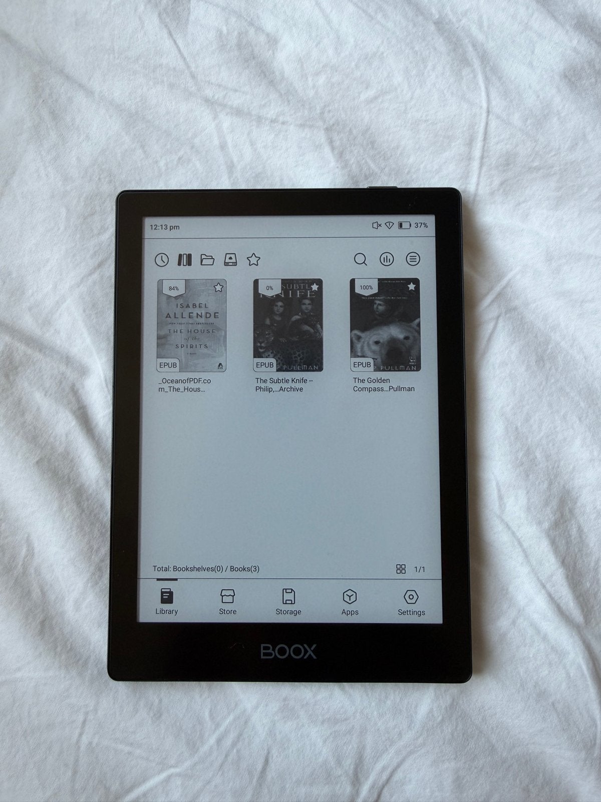 Boox E-reader Go 6, Computers en Software, Ophalen, Nieuw