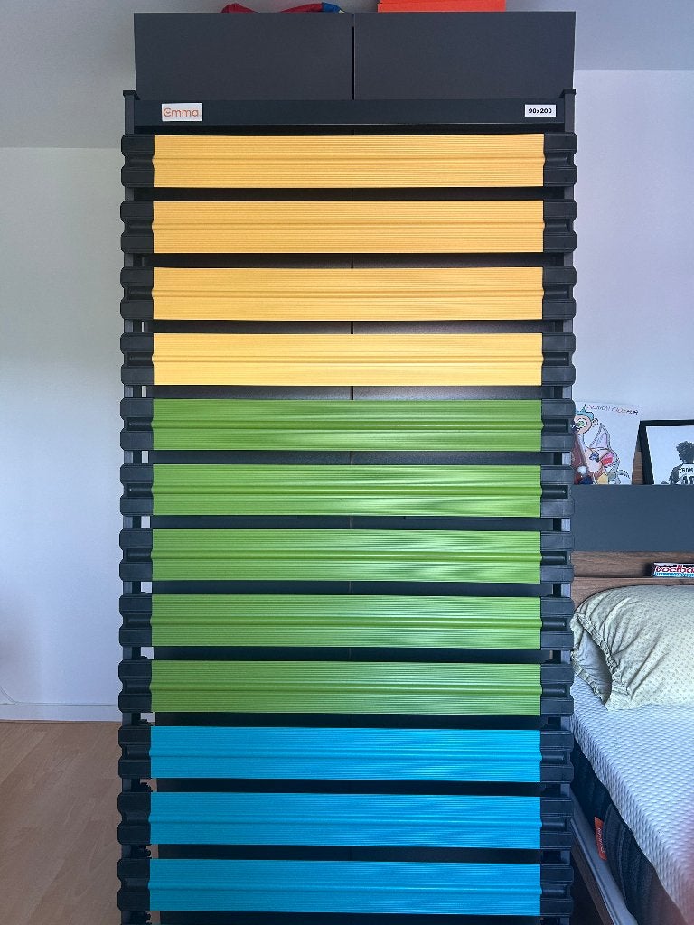 Emma Click & Sleep X1 slatted base 90x200 cm., Ophalen, 90 cm, Eenpersoons, Zo goed als nieuw