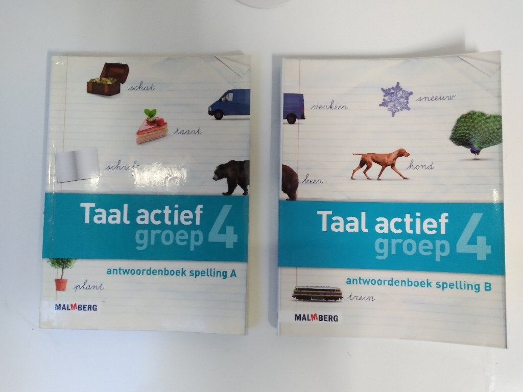 Taal Actief - Groep 4 - Antwoordenboek Spelling 4A en 4B, Ophalen of Verzenden, Gelezen, Overige niveaus, Nederlands