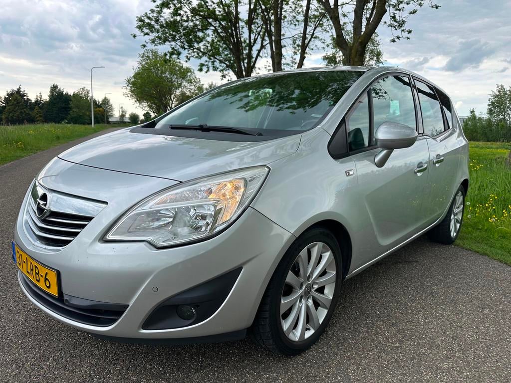 Opel Meriva 1.4 Turbo|airco ijskoud|pdc|trekhaak|rijdt goed, Auto's, Voorwielaandrijving, Euro 5, Stof, Gebruikt