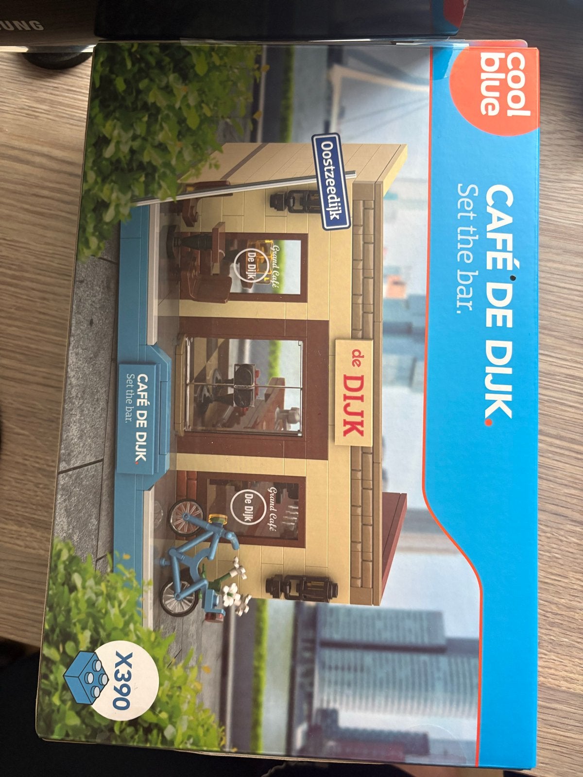 Coolblue Café De Dijk Bouwpakket - X390 Bouwstenen, Ophalen of Verzenden, Nieuw, Overige merken