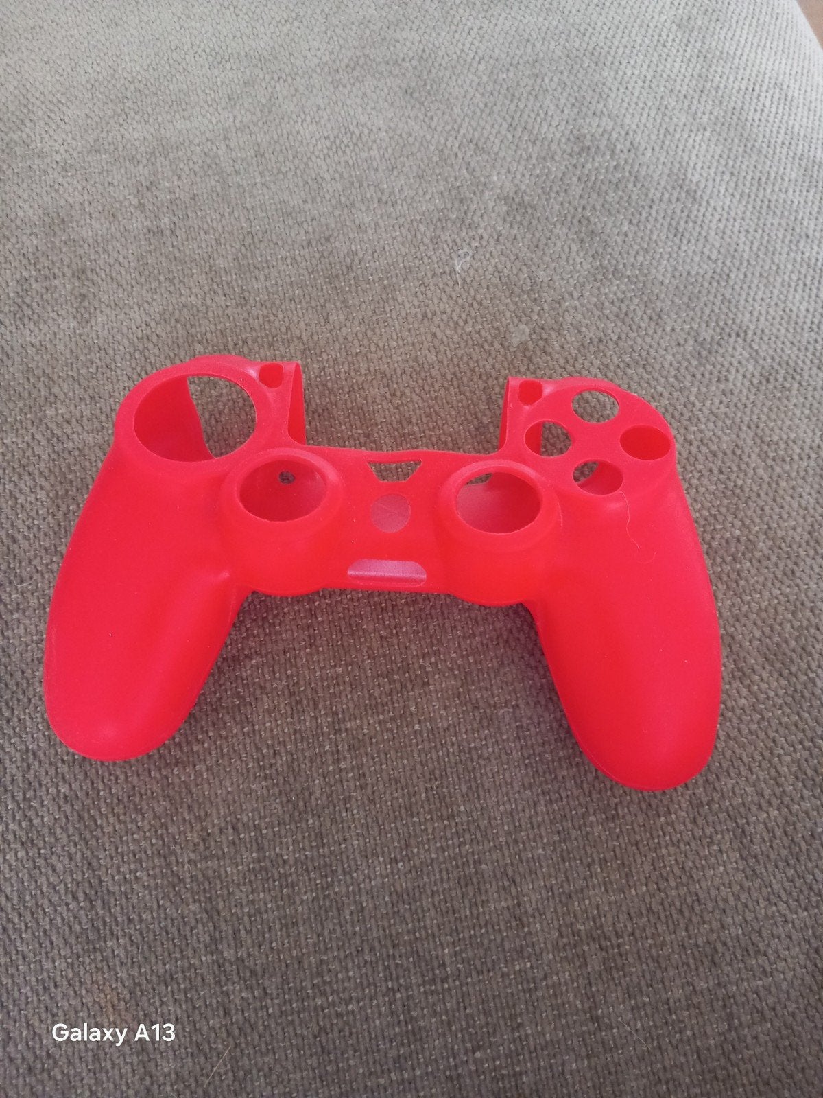 Siliconen hoesje voor PS4 controller - Rood, Spelcomputers en Games, Spelcomputers | Sony PlayStation Consoles | Accessoires, Ophalen of Verzenden