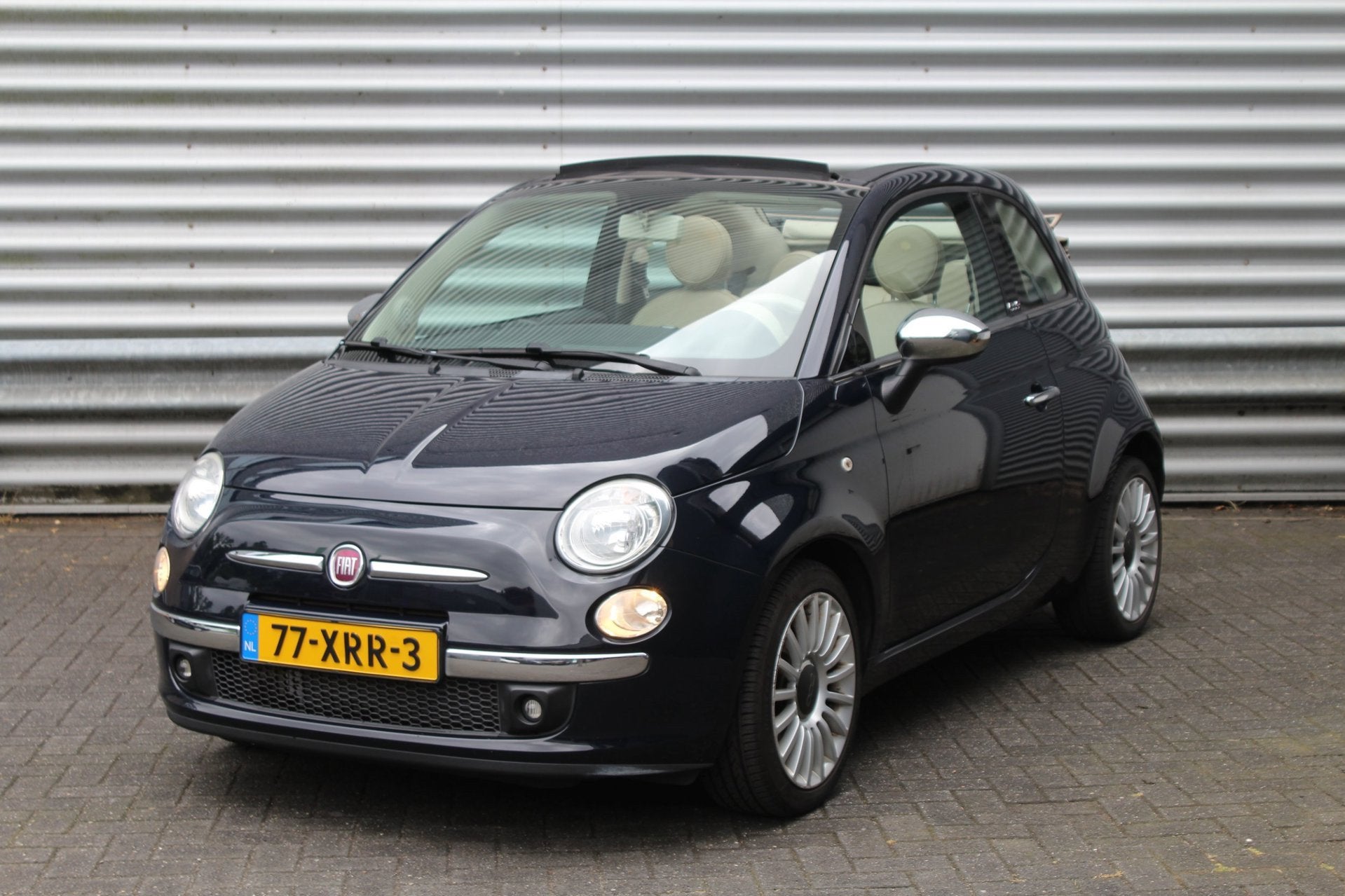 Fiat 500 C 0.9 TwinAir 86pk by Gucci Leder Carplay NL-Auto N, Auto's, Euro 5, 86 pk, Gebruikt, Bedrijf