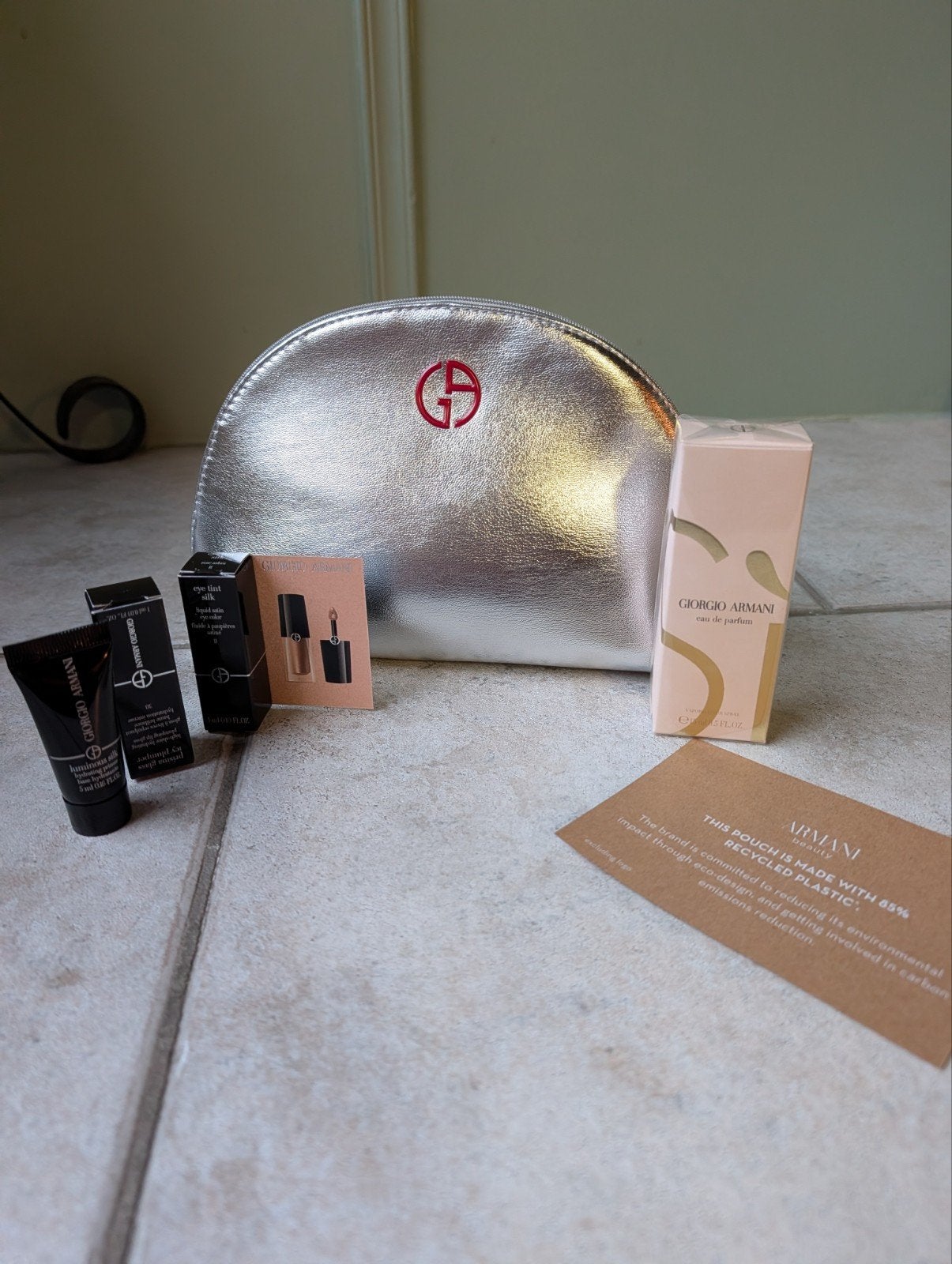 Giorgio Armani Beauty & Parfum Luxe Set cadeautip, Ophalen of Verzenden, Nieuw
