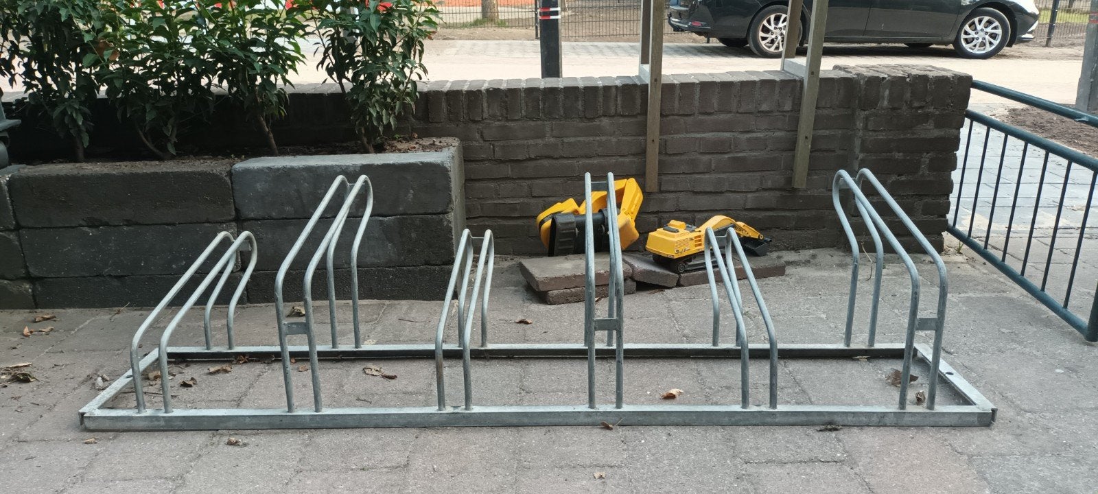 fietsenrek voor 6 fietsen, Ophalen, Gebruikt