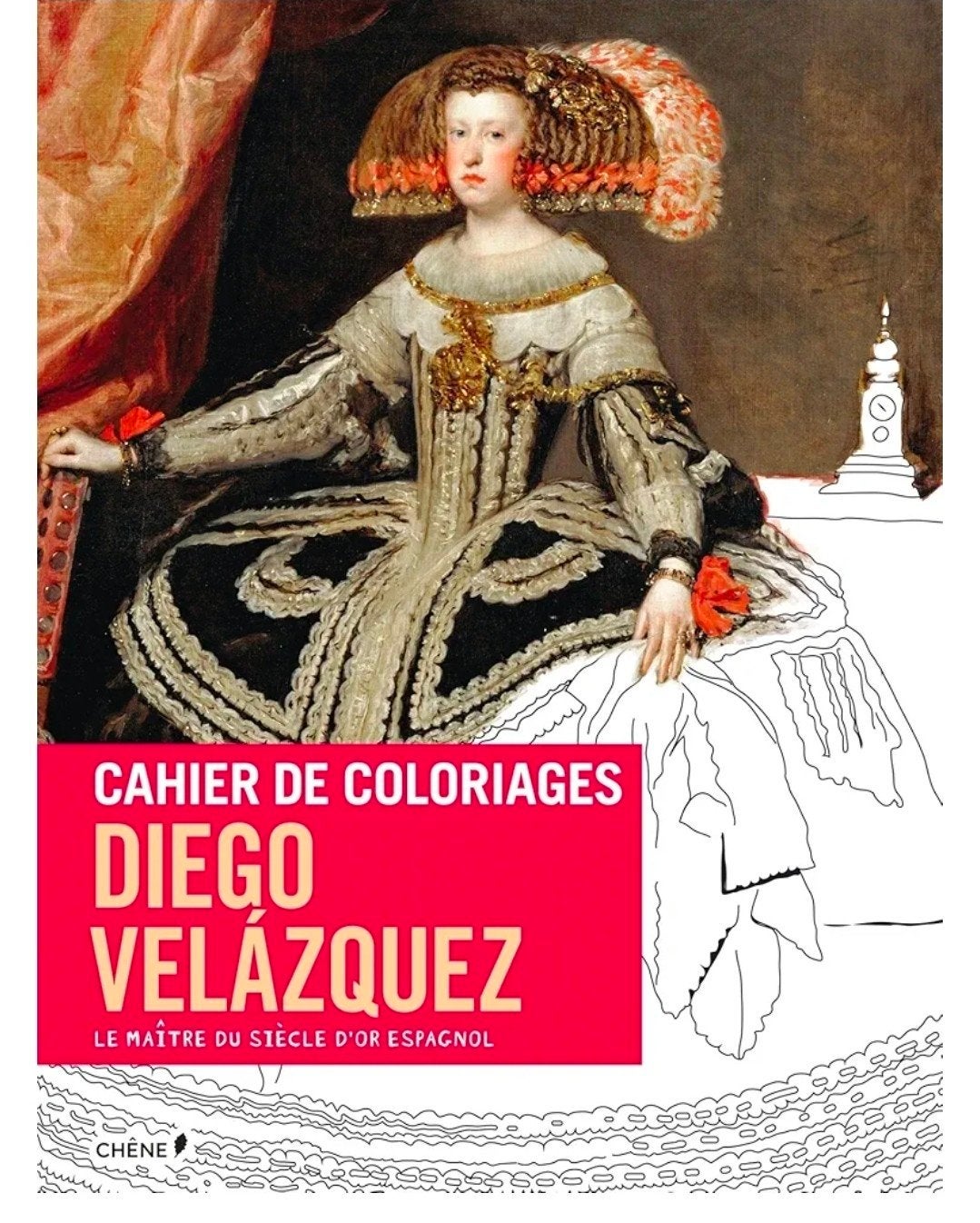 Diego Velazquez kleurboek volwassenen, Ophalen of Verzenden