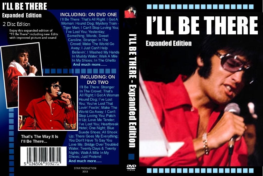 Elvis presley ll be there - expanded deluxe edition, Alle leeftijden, Verzenden, Nieuw in verpakking, Concert