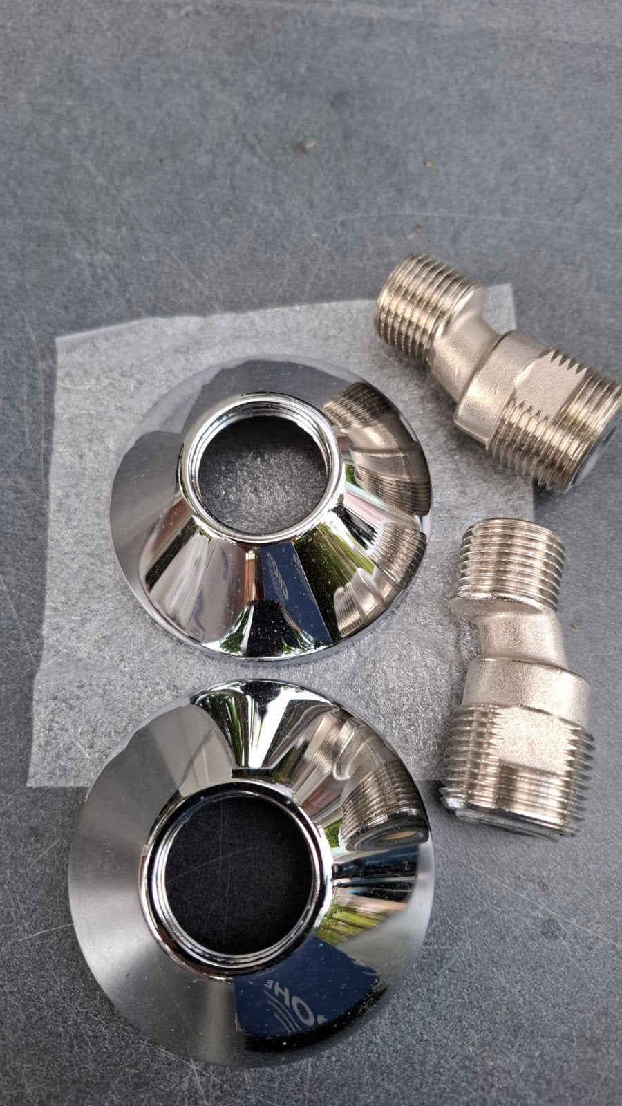 Grohe kraan aansluitset, chroom, Doe-het-zelf en Verbouw, Ophalen of Verzenden, Nieuw, Chroom, Kraan