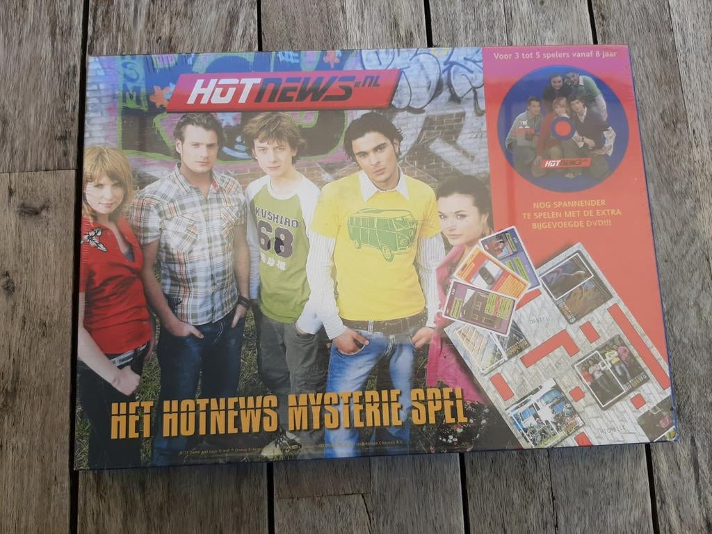 Het Hotnews mysterie spel hot news, Ophalen of Verzenden, Nieuw, Overige typen