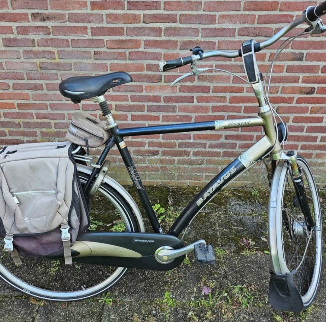 Fiets, Fietsen en Brommers, Fietsen | Heren | Herenfietsen, 57 tot 61 cm, Ophalen of Verzenden, Gebruikt, Overige merken